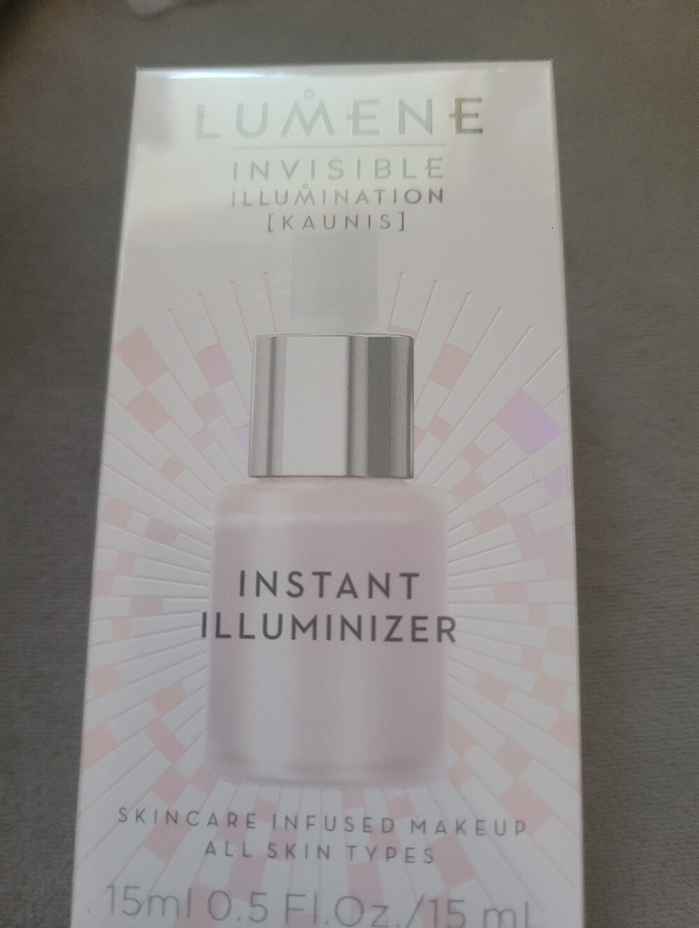LuMee Instant Illuminizer - Soft Pink Glow. Shimering Dusk